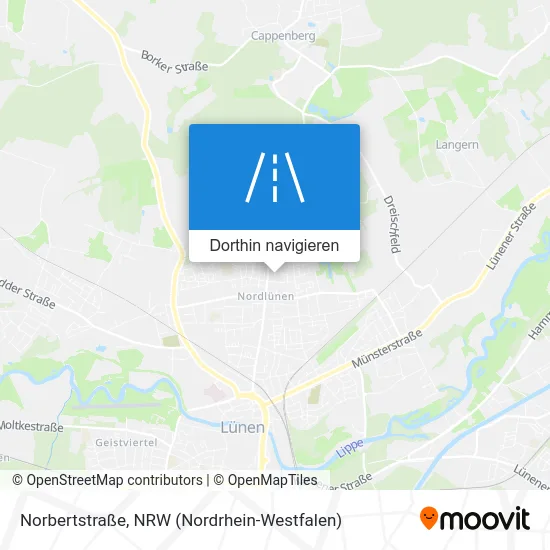 Norbertstraße Karte