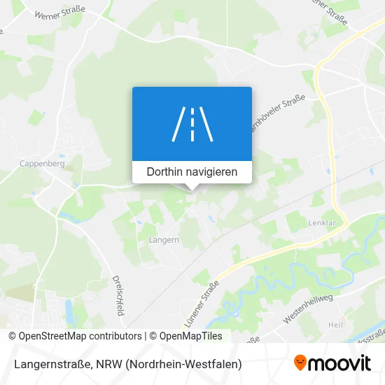 Langernstraße Karte