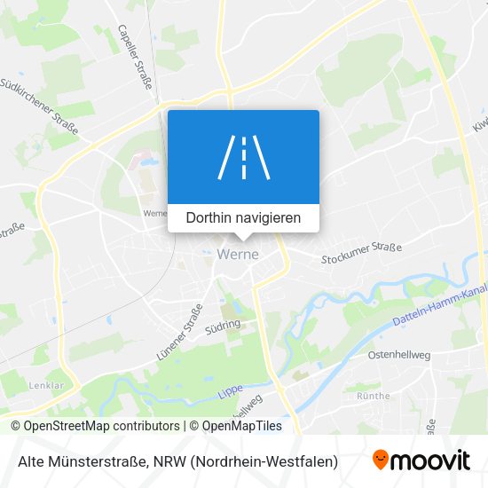Alte Münsterstraße Karte