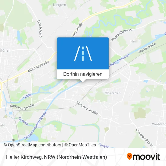 Heiler Kirchweg Karte