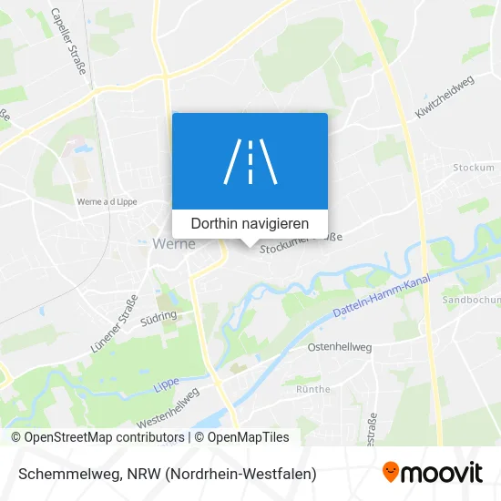 Schemmelweg Karte