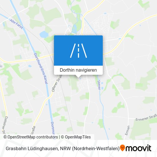 Grasbahn Lüdinghausen Karte