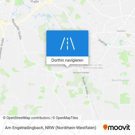 Am Engelradingbach Karte