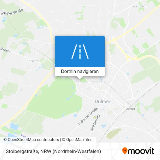 Stolbergstraße Karte