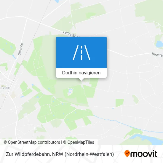 Zur Wildpferdebahn Karte