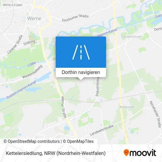 Kettelersiedlung Karte