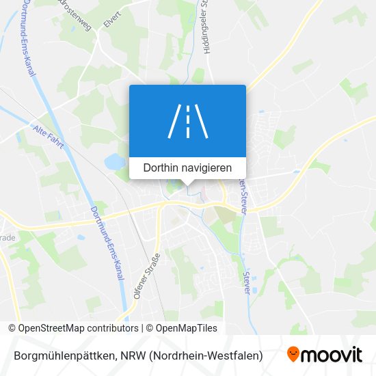 Borgmühlenpättken Karte