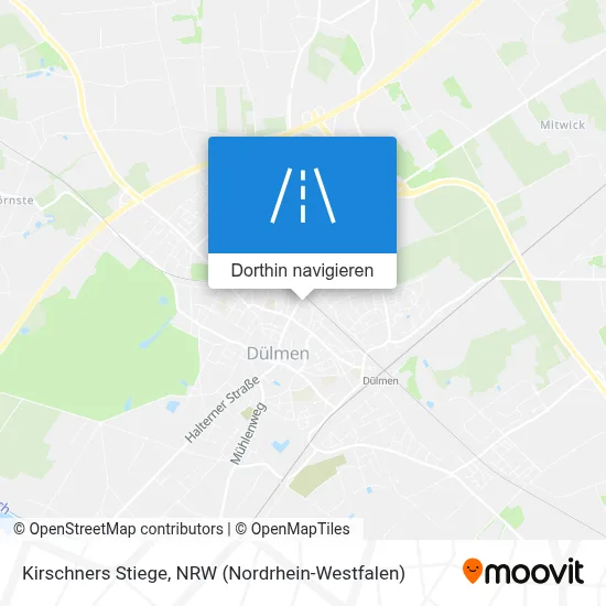 Kirschners Stiege Karte