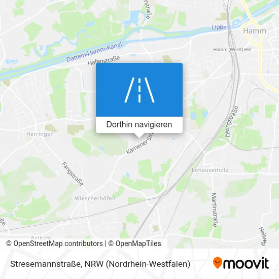 Stresemannstraße Karte