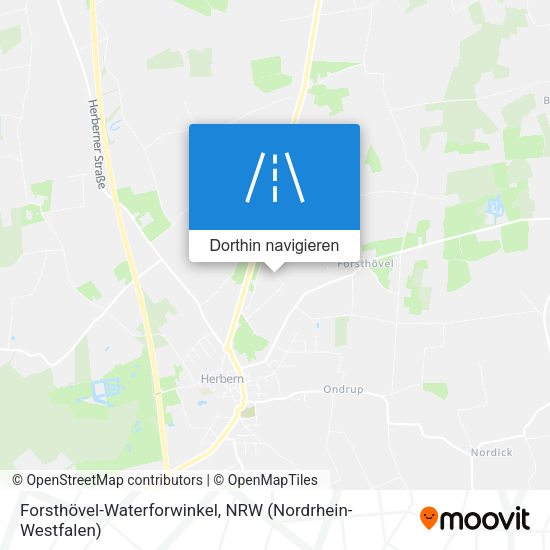 Forsthövel-Waterforwinkel Karte