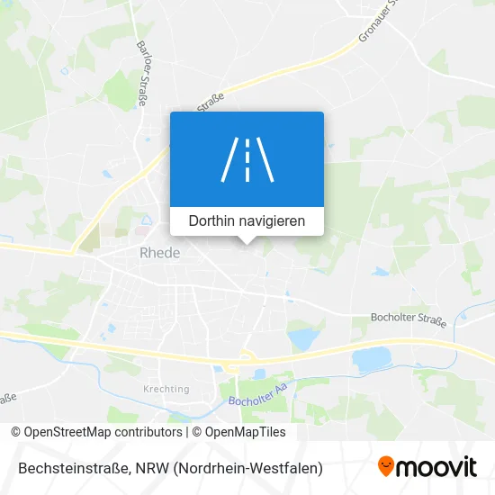 Bechsteinstraße Karte