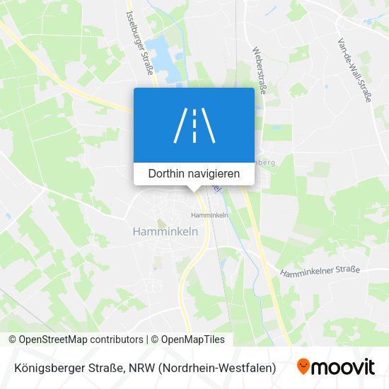 Königsberger Straße Karte