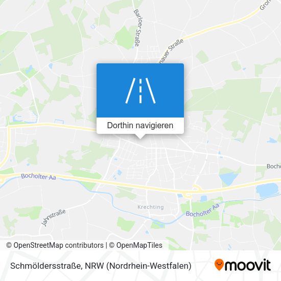 Schmöldersstraße Karte