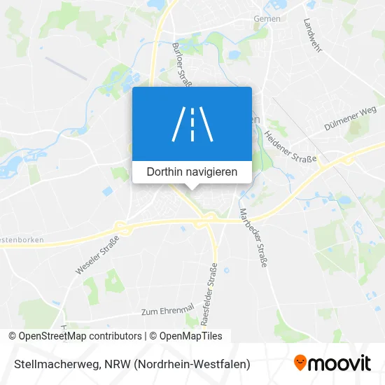 Stellmacherweg Karte