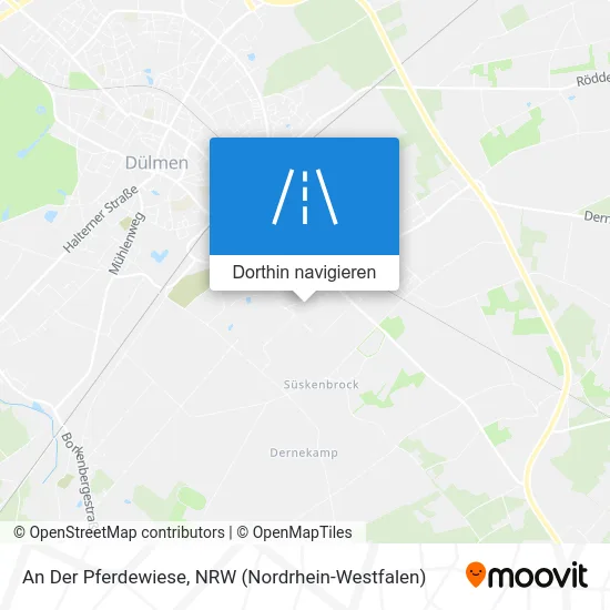 An Der Pferdewiese Karte