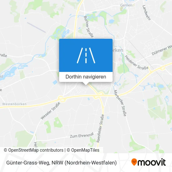 Günter-Grass-Weg Karte