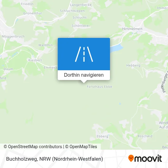 Buchholzweg Karte