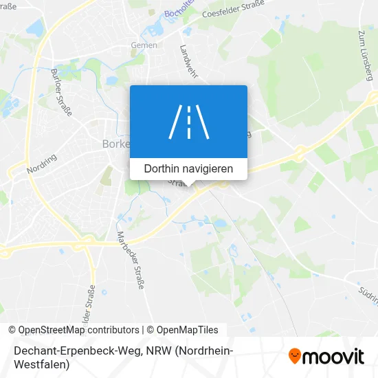Dechant-Erpenbeck-Weg Karte