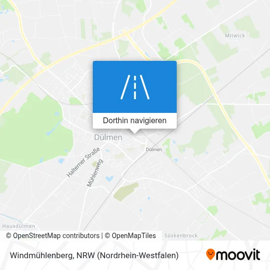 Windmühlenberg Karte