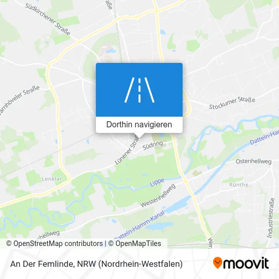 An Der Femlinde Karte