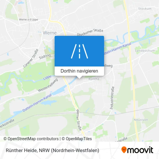 Rünther Heide Karte