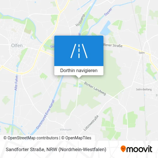 Sandforter Straße Karte