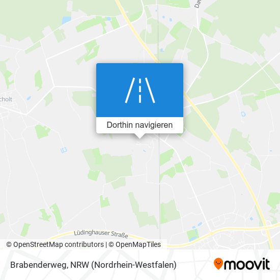 Brabenderweg Karte