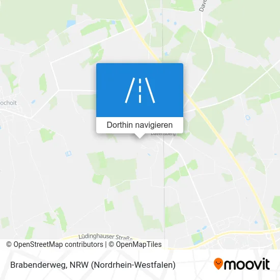 Brabenderweg Karte