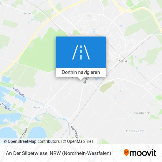 An Der Silberwiese Karte