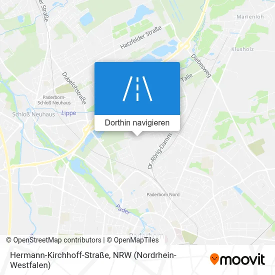 Hermann-Kirchhoff-Straße Karte