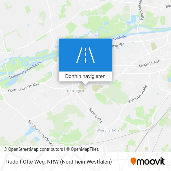 Rudolf-Otte-Weg Karte