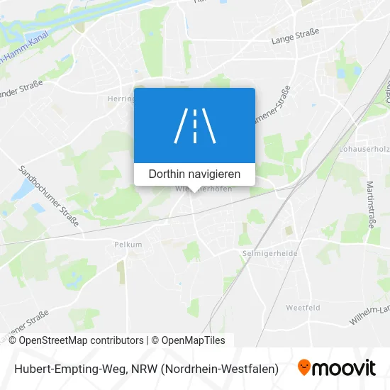 Hubert-Empting-Weg Karte