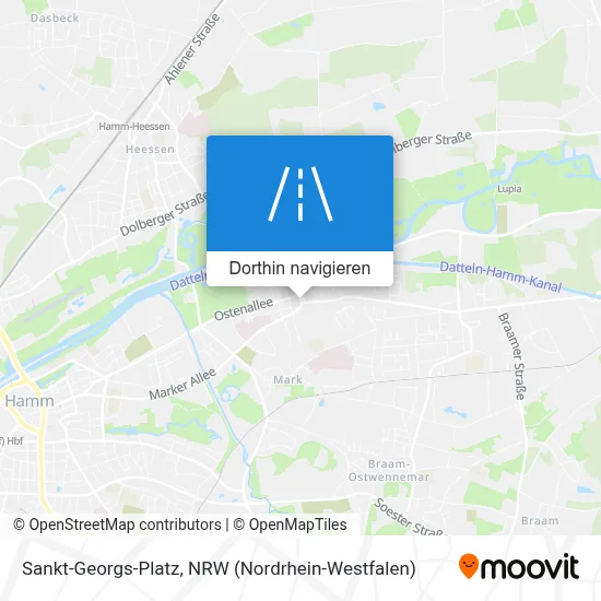 Sankt-Georgs-Platz Karte