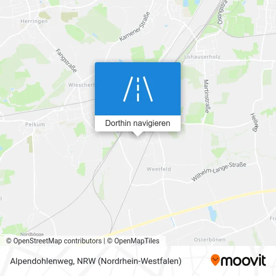 Alpendohlenweg Karte