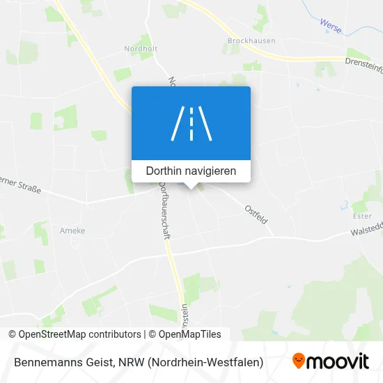 Bennemanns Geist Karte