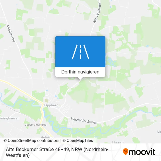 Alte Beckumer Straße 48+49 Karte
