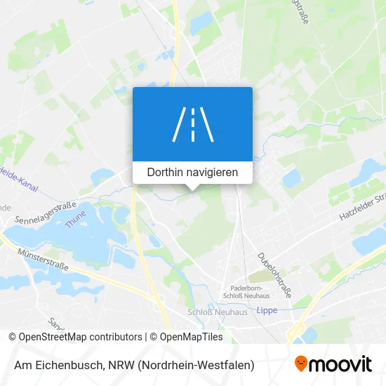 Am Eichenbusch Karte