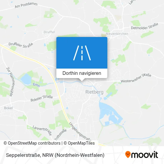 Seppelerstraße Karte