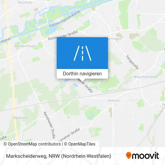 Markscheiderweg Karte