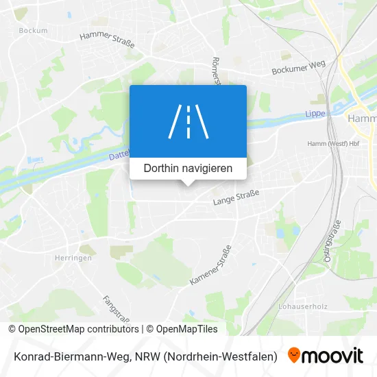 Konrad-Biermann-Weg Karte