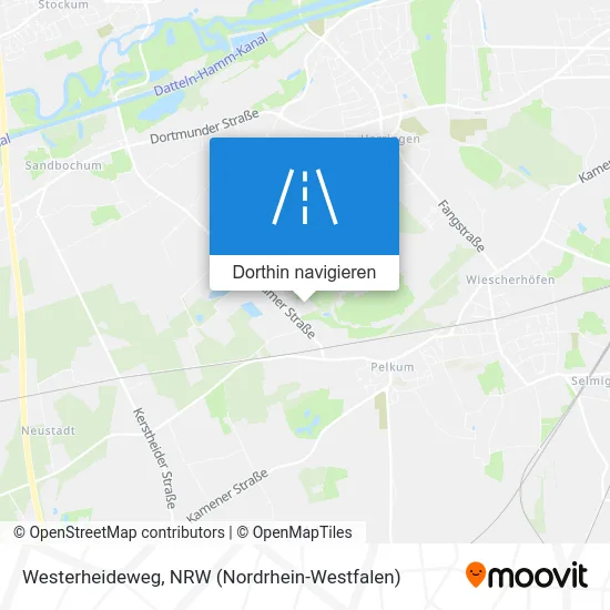 Westerheideweg Karte