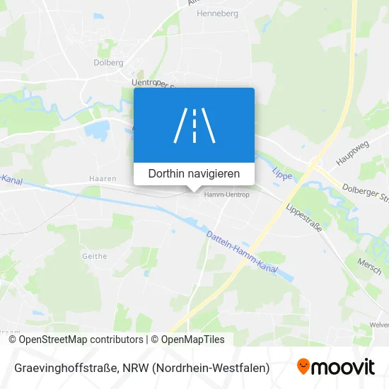 Graevinghoffstraße Karte
