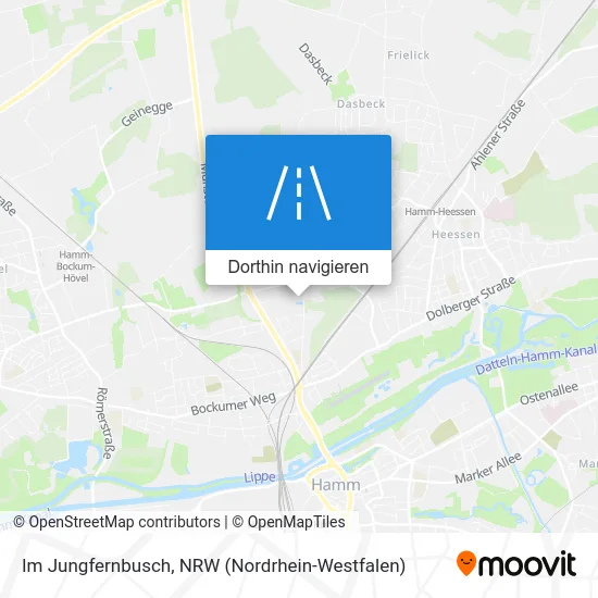 Im Jungfernbusch Karte