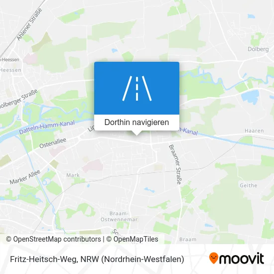 Fritz-Heitsch-Weg Karte