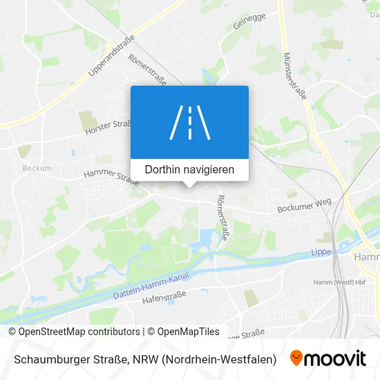 Schaumburger Straße Karte