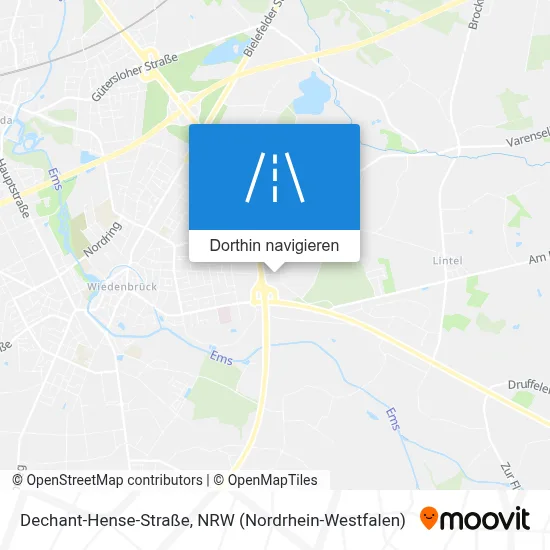 Dechant-Hense-Straße Karte