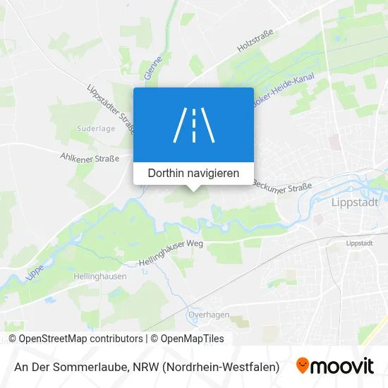 An Der Sommerlaube Karte