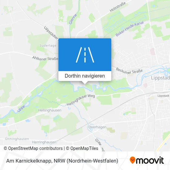 Am Karnickelknapp Karte