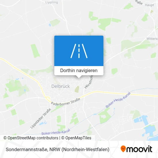 Sondermannstraße Karte