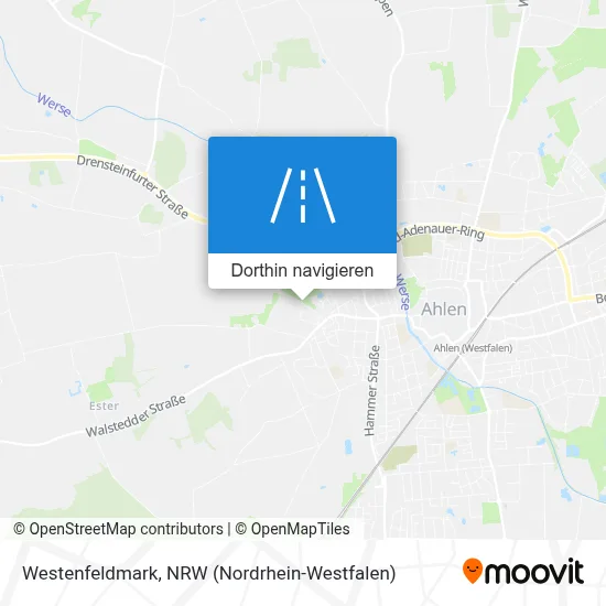 Westenfeldmark Karte